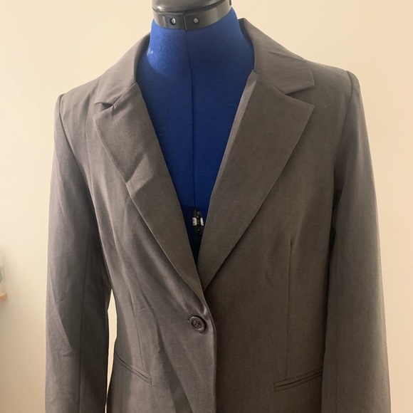 Grey ladies business blazer. NWTA - Picture 1 of 5